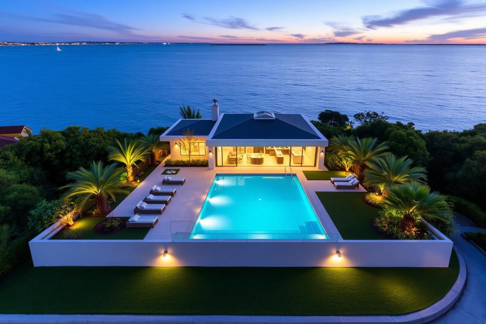Sample: Coastal listing aerial